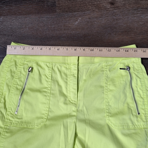 Zenergy by Chico's, "Lime" Cropped Capri, Size 00(2)#114073 - Picture 13 of 16
